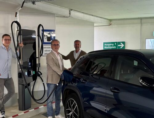 Neues E-Ladeangebot in der städischen Tiefgarage Rheydt